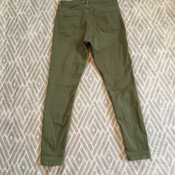 EUC Green Dip Pants - Picture 5 of 8